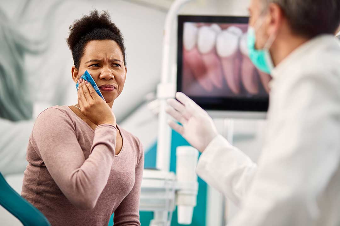 What is a tooth abscess and how is it treated?